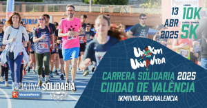 Carrera Solidaria 1km1vida Valencia 2025