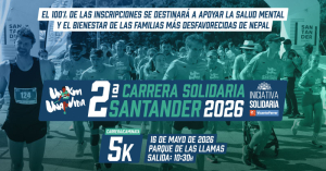 Carrera/Caminata Solidaria 1km1vida Santander 2026
